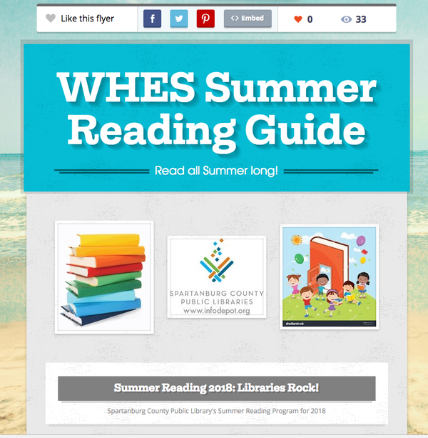 Here’s How Educators Are Using Smore to Send out Their Summer Reading Lists