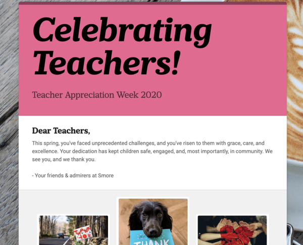 Teacher Appreciation Week [2020]