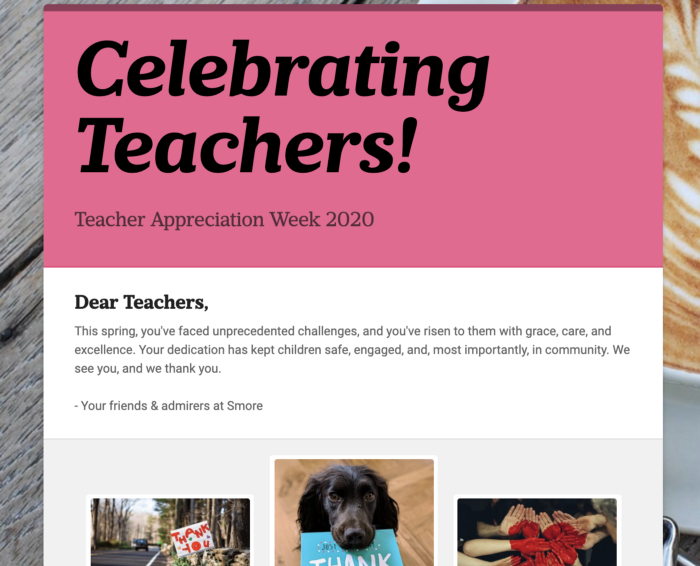 Teacher Appreciation Week [2020]